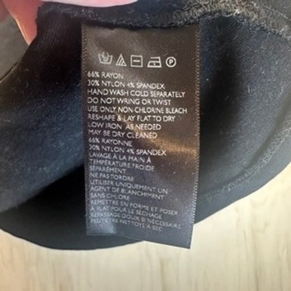 Cooperative Black Sleeveless Fit and Flare Mini Tennis Style Dress - Size 6 - Picture 7 of 11